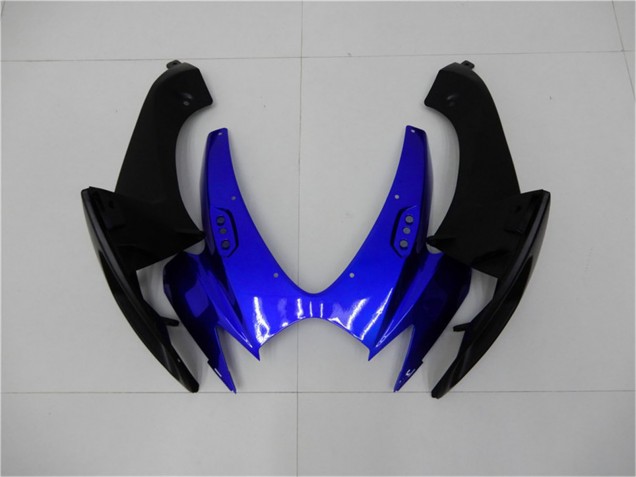 2006-2007 Suzuki GSXR 600/750 Motorcycle Fairings - Blue Glossy Black Australia
