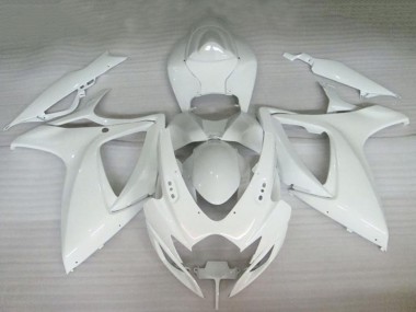 2006-2007 Suzuki GSXR 600/750 Motorcycle Fairings - Pearl White Australia