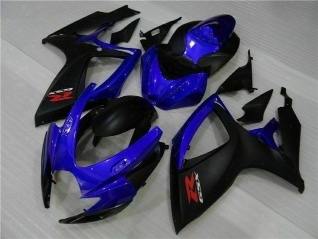 2006-2007 Suzuki GSXR 600/750 Motorcycle Fairings - Blue Matte Black Red Australia