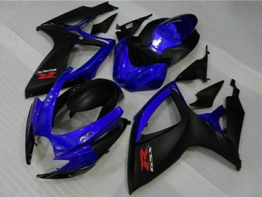 2006-2007 Suzuki GSXR 600/750 Motorcycle Fairings - Blue Matte Black Red Australia