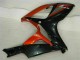 2006-2007 Suzuki GSXR 600/750 Motorcycle Fairings - Glossy Black Red Australia
