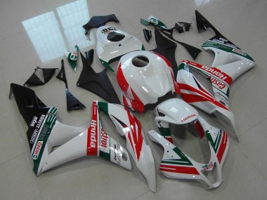 2007-2008 Honda CBR600RR Motorcycle Fairings - White Red Green Glossy Black Castrol 38 Australia