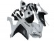 2007-2008 Yamaha YZF R1 Motorcycle Fairing - White Matte Black Australia