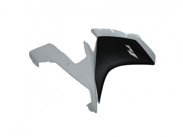 2007-2008 Yamaha YZF R1 Motorcycle Fairing - White Matte Black Australia