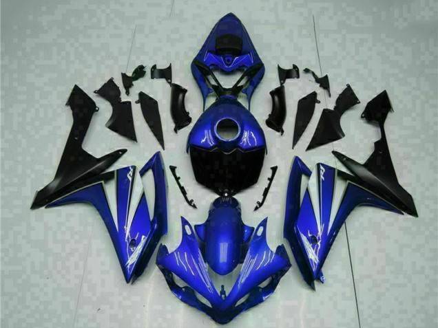 2007-2008 Yamaha YZF R1 Motorcycle Fairing - Blue White Black Australia