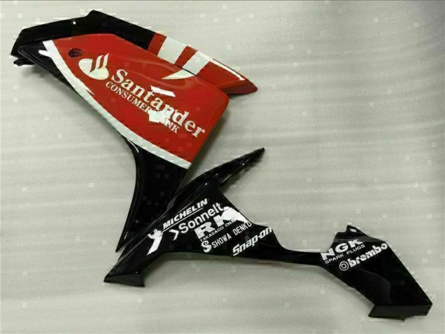 2007-2008 Yamaha YZF R1 Motorcycle Fairings - Red White Black Fimer Santander 46 Australia