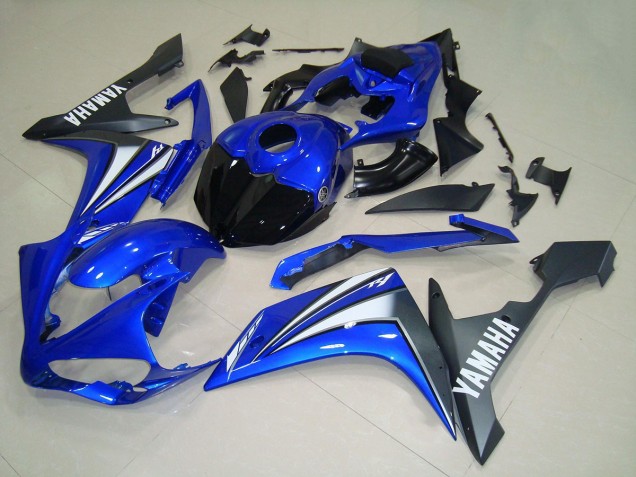 2007-2008 Yamaha YZF R1 Motorcycle Fairings - Blue White Black Australia