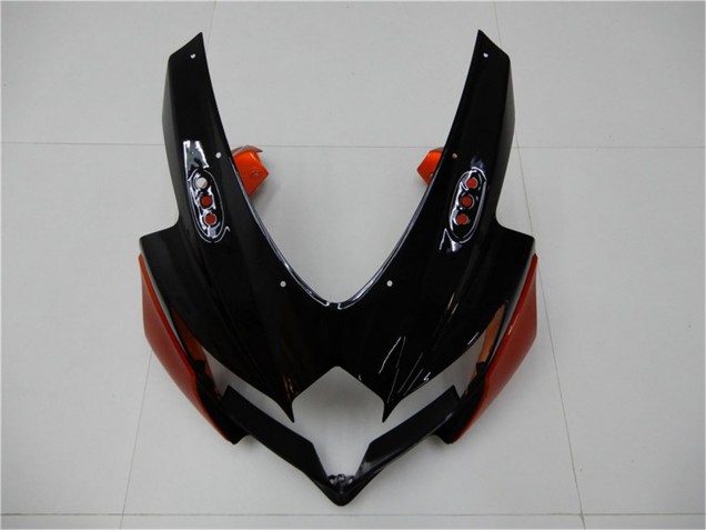 2008-2010 Suzuki GSXR 600/750 Motorcycle Fairings - Orange Grey Glossy Black Australia