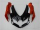 2008-2010 Suzuki GSXR 600/750 Motorcycle Fairings - Orange Grey Glossy Black Australia