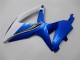 2008-2010 Suzuki GSXR 600/750 Motorcycle Fairings - White Blue Australia