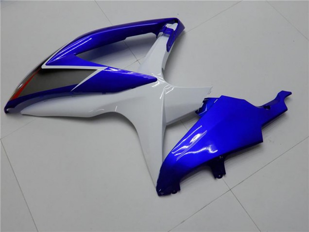 2008-2010 Suzuki GSXR 600/750 Motorcycle Fairings - White Blue Black Red Line Australia