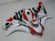 2008-2011 Honda CBR1000RR Motorcycle Fairings - White Red Australia