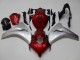 2008-2011 Honda CBR1000RR Motorcycle Fairings - Silver Maroon Red Australia