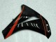 2008-2011 Honda CBR1000RR Motorcycle Fairings - Glossy Black Red Australia