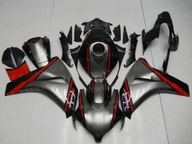 2008-2011 Honda CBR1000RR Motorcycle Fairing - Grey Red Glossy Black Australia