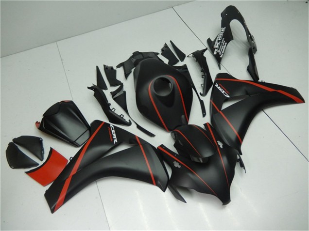 2008-2011 Honda CBR1000RR Motorcycle Fairings - Matte Black Red Australia