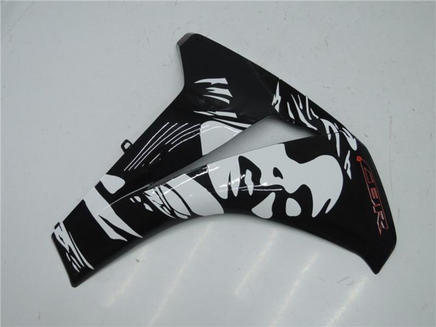 2008-2011 Honda CBR1000RR Abs Fairings - White Glossy Black Australia