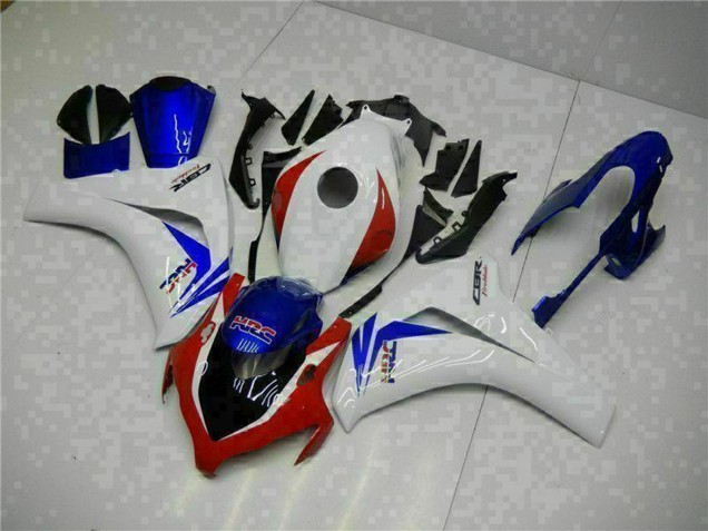 2008-2011 Honda CBR1000RR Bike Fairings - White Red Blue HRC Australia