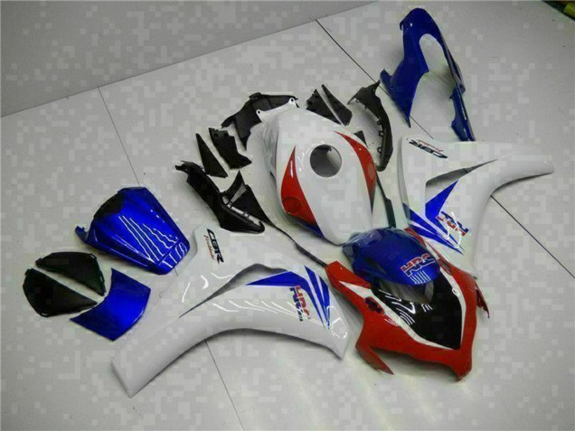 2008-2011 Honda CBR1000RR Bike Fairings - White Red Blue HRC Australia