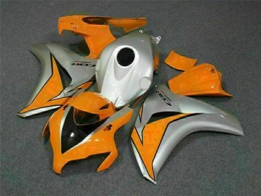 2008-2011 Honda CBR1000RR Motorcycle Fairings - Silver Orange Australia