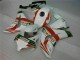 2008-2011 Honda CBR1000RR Motorcycle Fairings - White Red Green Castrol Australia