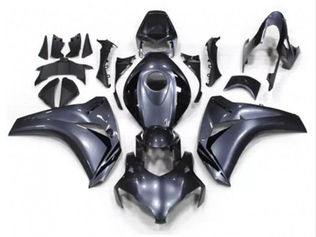 2008-2011 Honda CBR1000RR Motorcycle Fairing Kits - Grey Glossy Black Australia