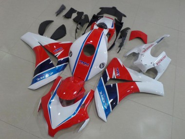 2008-2011 Honda CBR1000RR Motorcycle Fairing Kits - White Red Blue HRC Australia