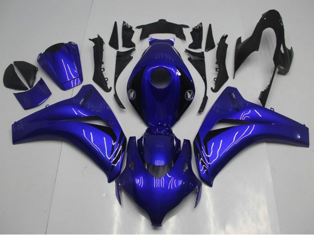2008-2011 Honda CBR1000RR Motorcycle Fairings - Blue Black Australia