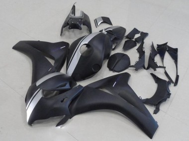 2008-2011 Honda CBR1000RR Motorcycle Fairings - Matte Black Silver Australia