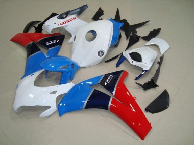2008-2011 Honda CBR1000RR Motorcycle Fairings - White Light Blue Red Glossy Black Australia