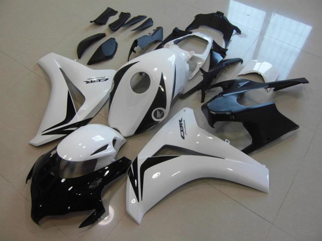 2008-2011 Honda CBR1000RR Motorcycle Fairing Kits - White Glossy Black Australia