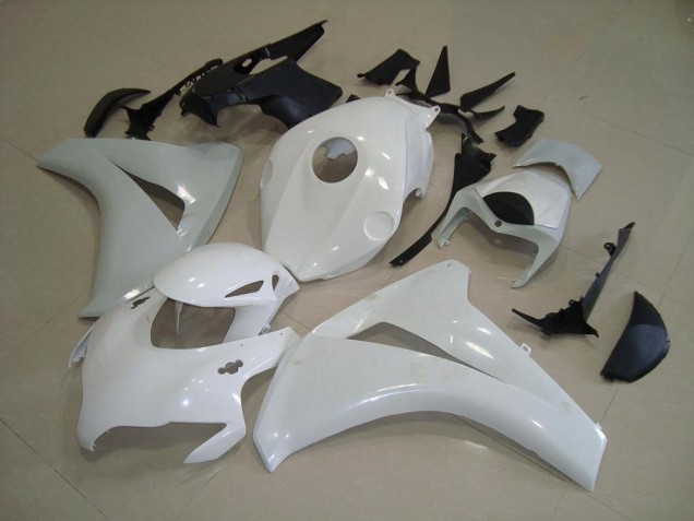 2008-2011 Honda CBR1000RR Motorcycle Fairings - White Australia