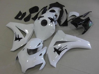 2008-2011 Honda CBR1000RR Motorcycle Fairings - White Black with Special Decals Australia