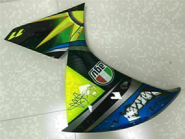 2009-2011 Yamaha YZF R1 Motorcycle Fairings - Blue Yellow Shark Australia