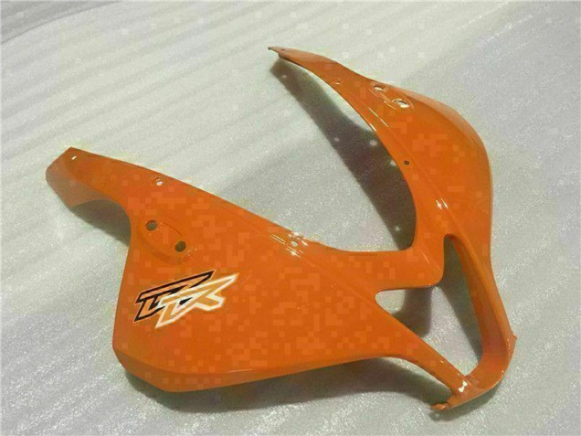 2009-2012 Honda CBR600RR Motorcycle Fairings - White Orange Glossy Black Australia