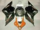 2009-2012 Honda CBR600RR Motorcycle Fairings - White Orange Glossy Black Australia