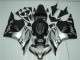 2009-2012 Honda CBR600RR Motorcycle Fairings - Silver Matte Black Repsol Australia