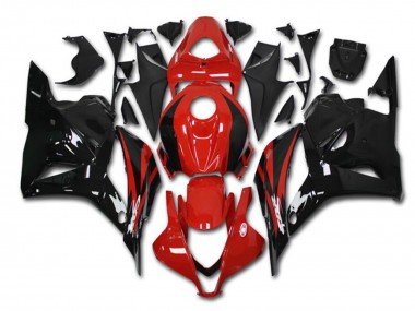 2009-2012 Honda CBR600RR Motorcycle Fairing Kits - Red Glossy Black Australia