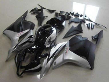 2009-2012 Honda CBR600RR Motorcycle Fairings - Silver Glossy Black Matte Black Australia
