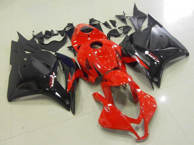 2009-2012 Honda CBR600RR Motorcycle Fairings - Red Glossy Black Matte Black OEM Style Australia