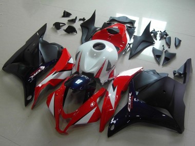 2009-2012 Honda CBR600RR Motorcycle Fairings - White Red Dark Blue Glossy Black Australia