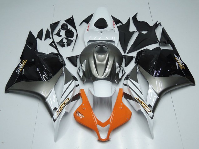 2009-2012 Honda CBR600RR Motorcycle Fairings - White Silver Orange Glossy Black Australia