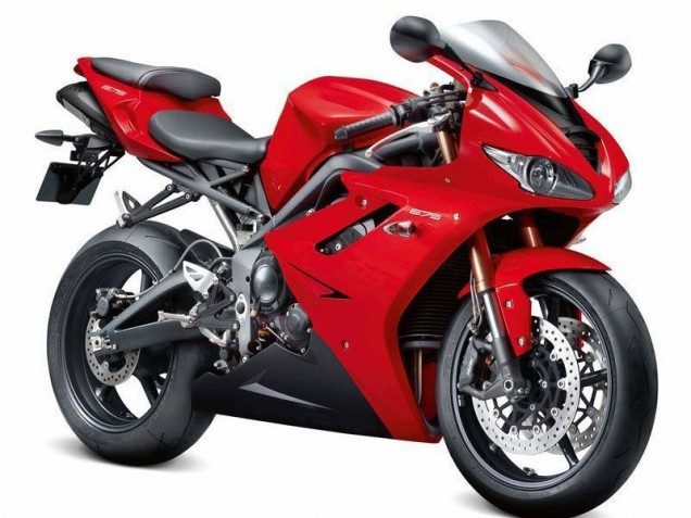 2009-2012 Triumph Daytona 675 Triple Motorcycle Fairing Kits - Red Australia