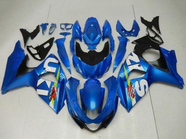 2009-2016 Suzuki GSXR 1000 Motorcycle Fairing Kits - Blue Green White Australia
