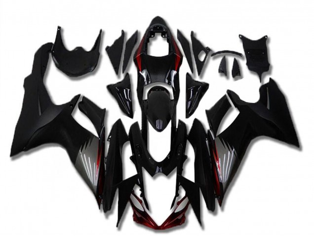 2011-2024 Suzuki GSXR 600/750 Motorcycle Fairings - Glossy Black Matte Black Grey Red Australia