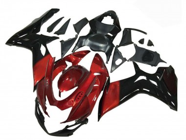 2011-2024 Suzuki GSXR 600/750 Motorcycle Fairing - Red Glossy Black Australia