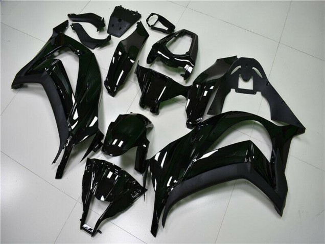 2011-2015 Kawasaki ZX10R Motorcycle Fairings - Glossy Black Australia