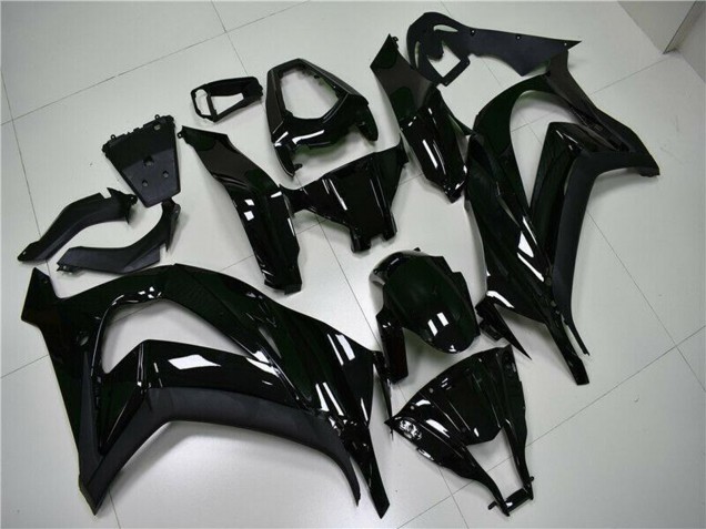 2011-2015 Kawasaki ZX10R Motorcycle Fairings - Glossy Black Australia