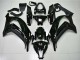 2011-2015 Kawasaki ZX10R Motorcycle Fairings - Glossy Black Australia
