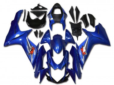 2011-2024 Suzuki GSXR 600/750 Motorcycle Fairings - Blue Australia